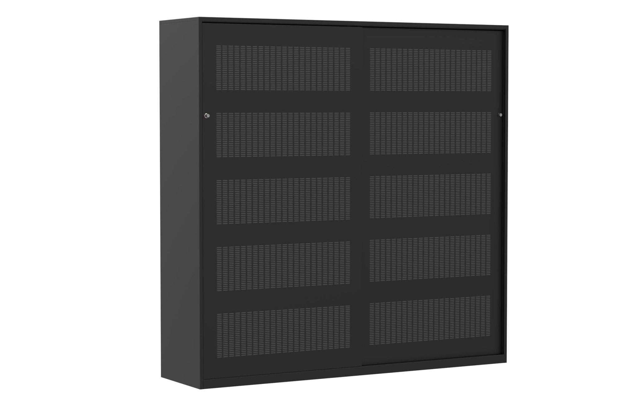 Akoestische schuifdeurkast DSDA 198x200 in RAL9005