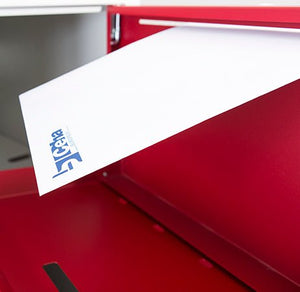 Postsleuf van brandweer garderobekast