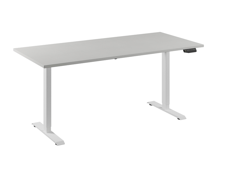 Bureau adjust 1 plus qa 180x80 wit/wit
