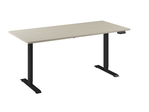 Ergonomisch bureau Ceha Europe 180x80 zwart ahorn