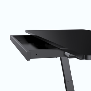 Detail van de uittrekbare lade 