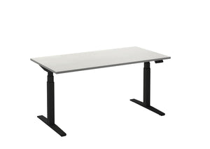 Bureau Adjust 2 Plus QA 140x80 Zwart/Wit