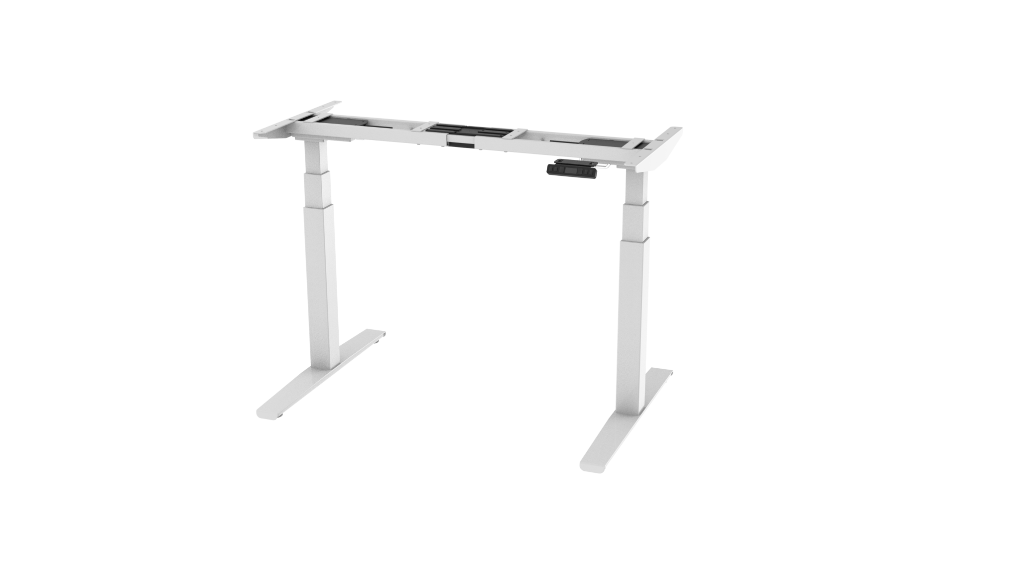 Bureau met elektrische hoogteverstelling en modern design