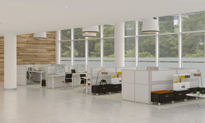 Bureau wit eiken wit 180x80 voor ergonomisch werken