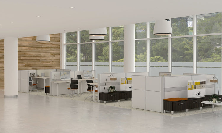 Bureau wit eiken wit 180x80 voor ergonomisch werken