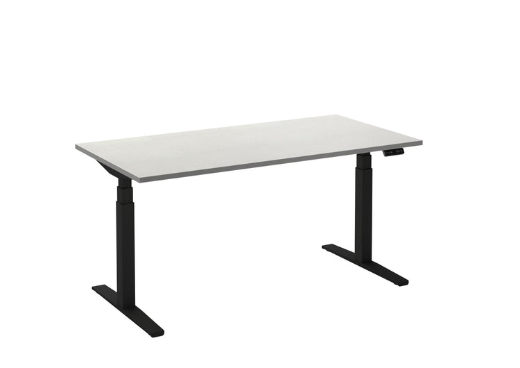 Bureau Adjust 2 Plus QA 180x80 Zwart/Wit