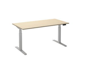 Bureau Adjust 2 Plus QA 180x80 Wit/Ahorn