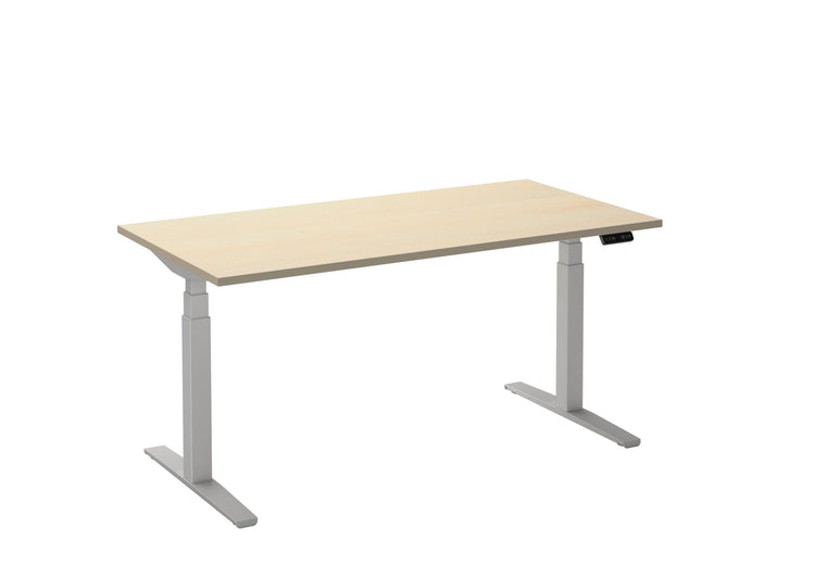 Bureau Adjust 2 Plus QA 180x80 Wit/Ahorn