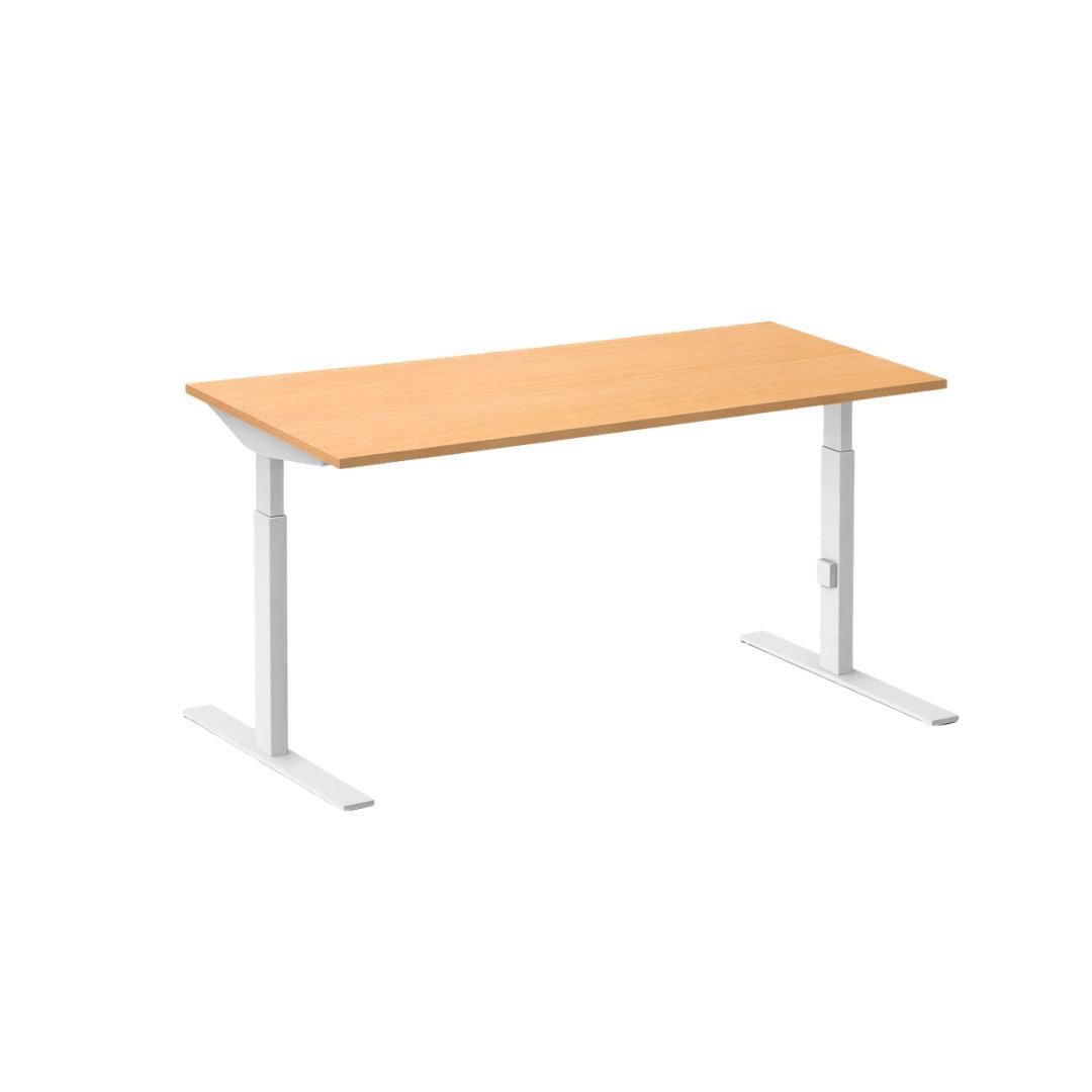 Bureau Click-T 120x60 Wit/Beuken