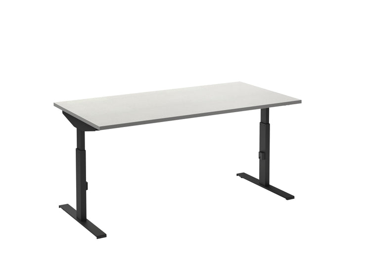 Zwart/wit Click-T bureau 120x80 blad