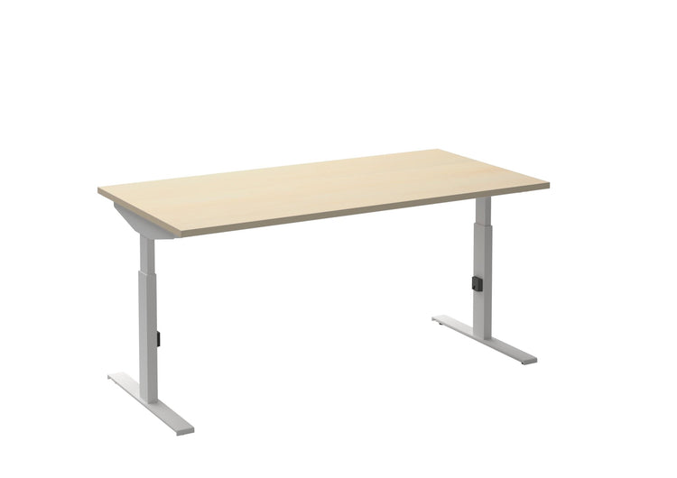 Bureau Click-T 180x80 Wit/Ahorn