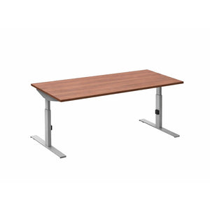 Bureau Click-T 200x80 Aluminium/Havanna