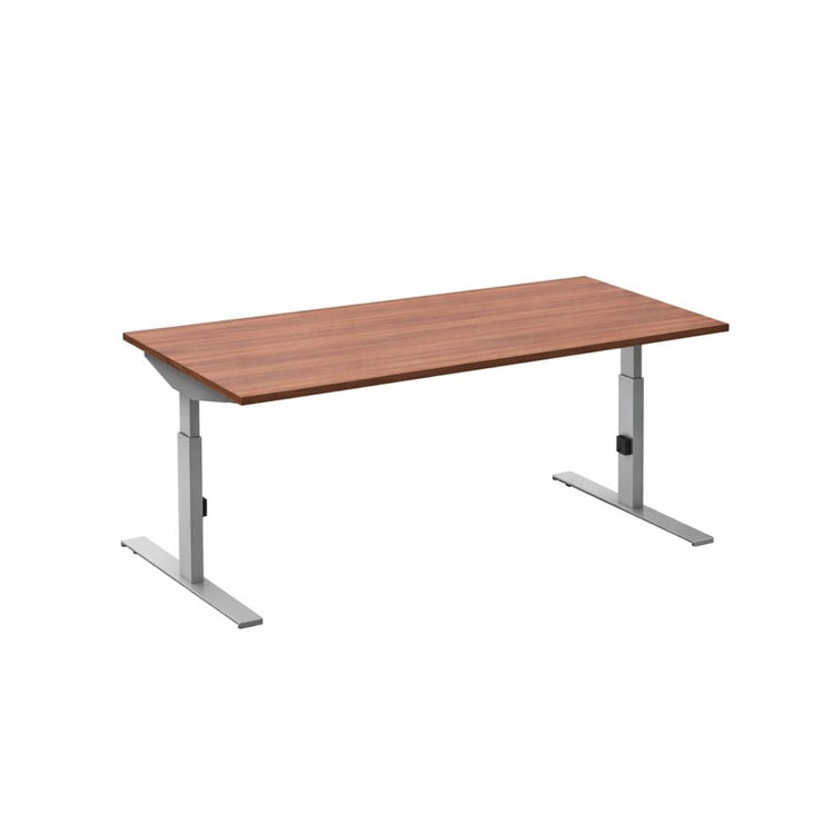 Bureau Click-T 200x80 Aluminium/Havanna