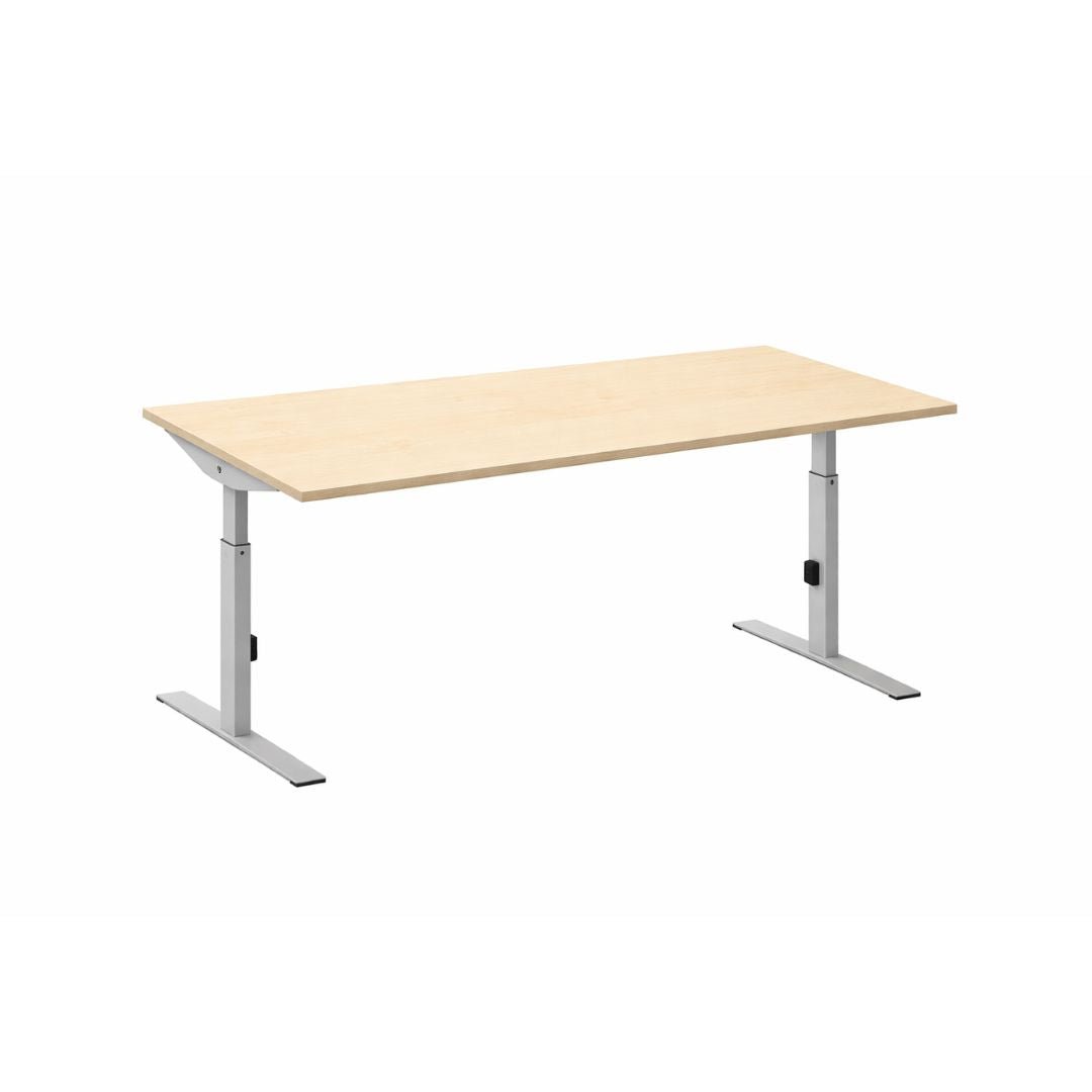 Click-T bureaus met ahorn blad 200x80 cm