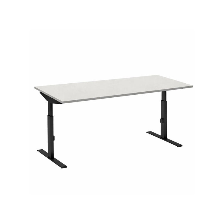 Click-t bureau met wit blad