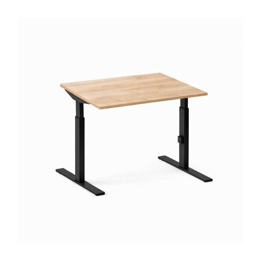 Bureau Click-T 80x80 Eiken wit