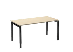 Bureau Easy 4 120x80 zwart/ahorn van Ceha Europe