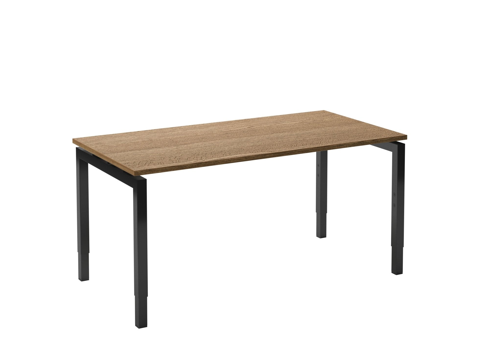 Bureau Easy 4 120x80 zwart/eiken tabak van Ceha Europe