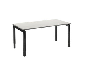 Bureau Easy 4 160x80 zwart/wit