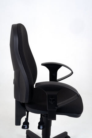 Zijkant bureaustoel Daan