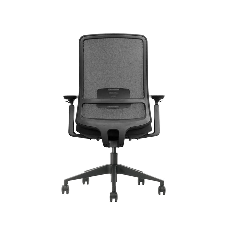 Achterkant van de Next bureaustoel