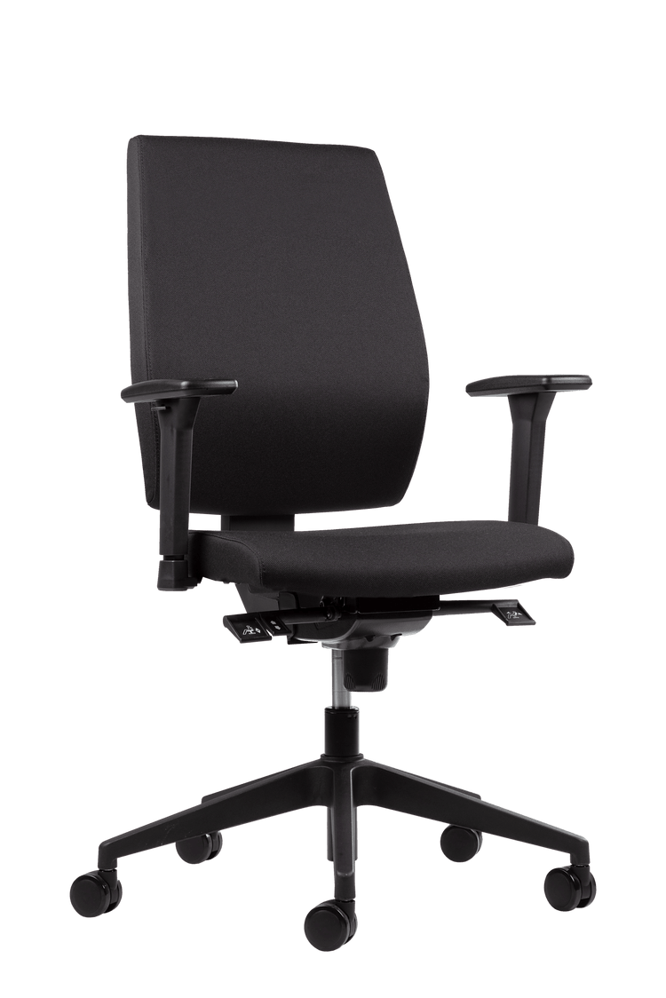 Bureaustoel Rock Zwart van Ceha Europe