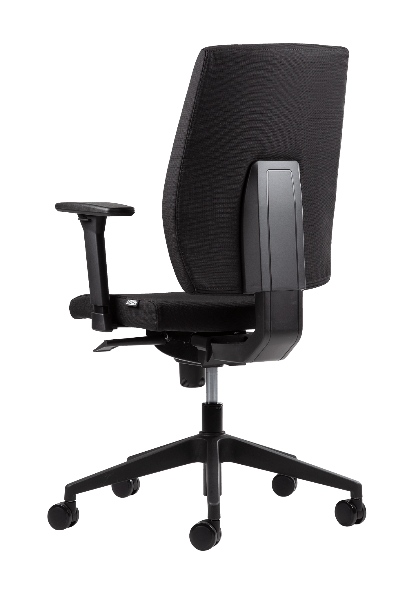 Achterkant van de Rock bureaustoel