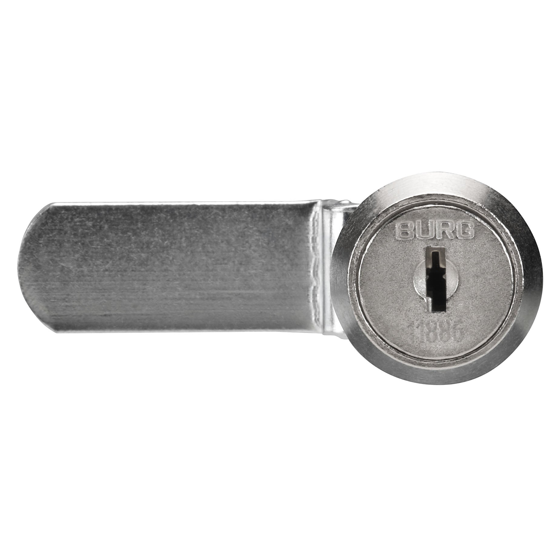 verchroomd cilinderslot voor afsluiten van lockers en kasten