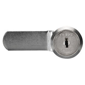 verchroomd cilinderslot voor afsluiten van lockers en kasten