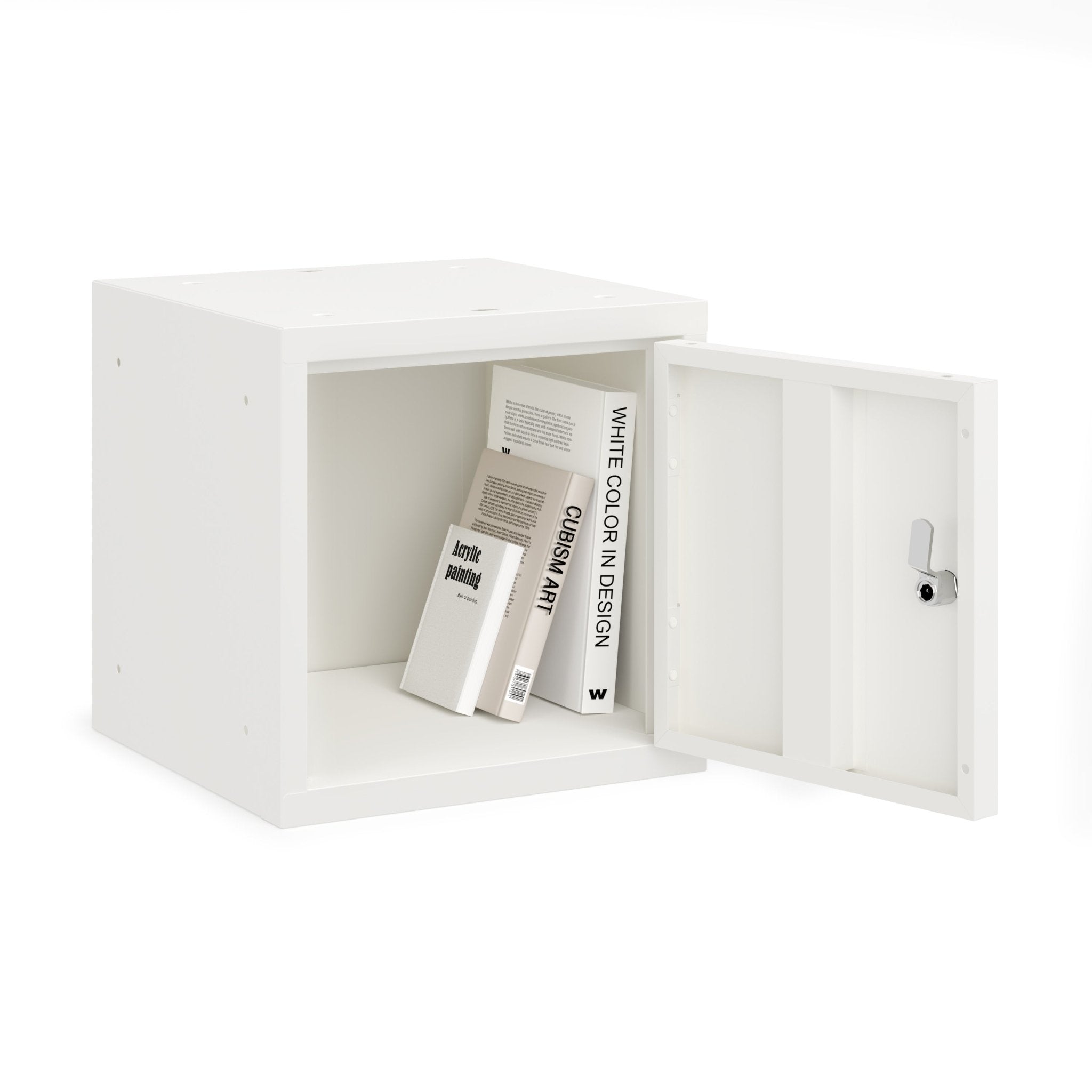 OKK 30 locker in wit staal voor georganiseerd opbergen