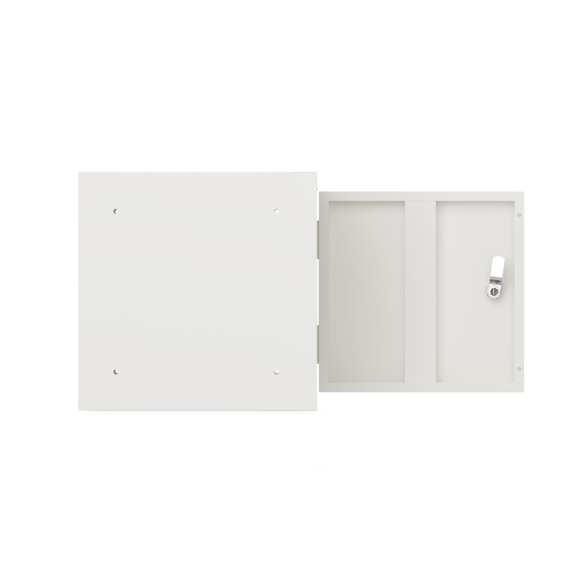 Compacte OKK 30 cube locker in wit voor kantoorinrichting