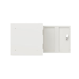 Compacte OKK 30 cube locker in wit voor kantoorinrichting