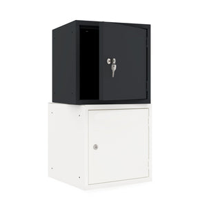 Flexibele opbergopstelling met cube lockers OKK 40