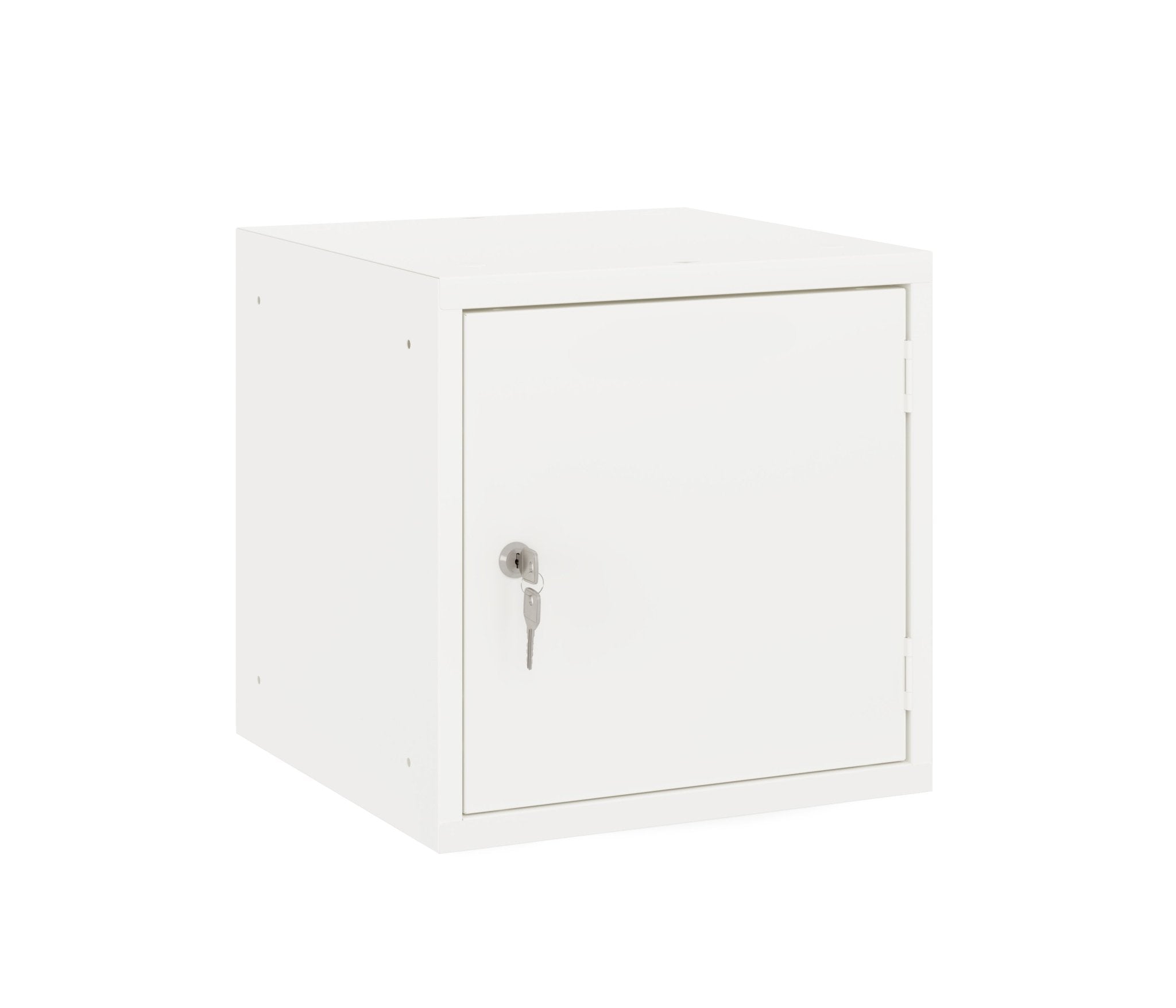 Witte cube locker OKK 40 voor kantooropslag