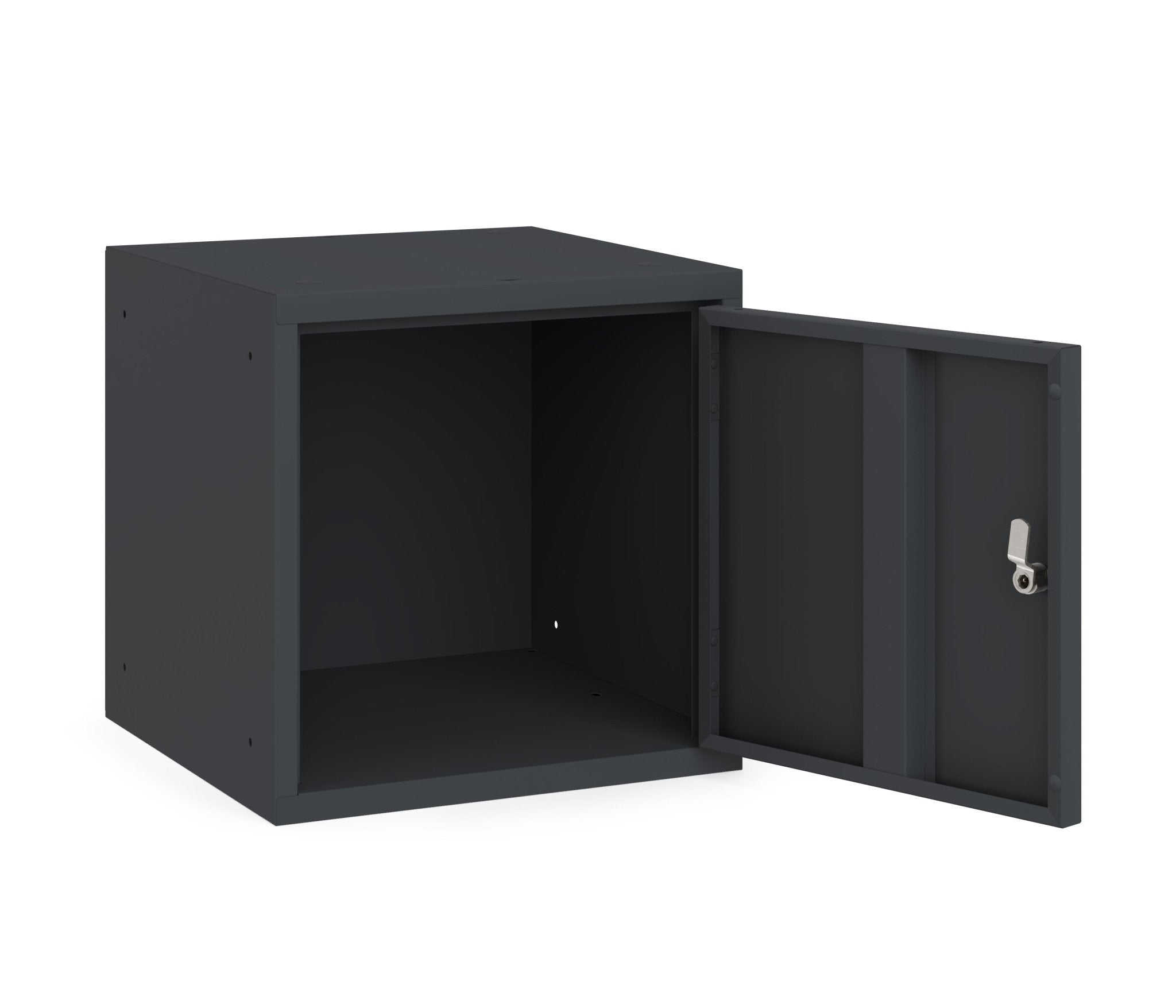 Compacte locker OKK 40 RAL 7021 voor georganiseerde werkplekken