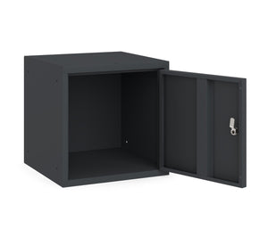 Compacte locker OKK 40 RAL 7021 voor georganiseerde werkplekken