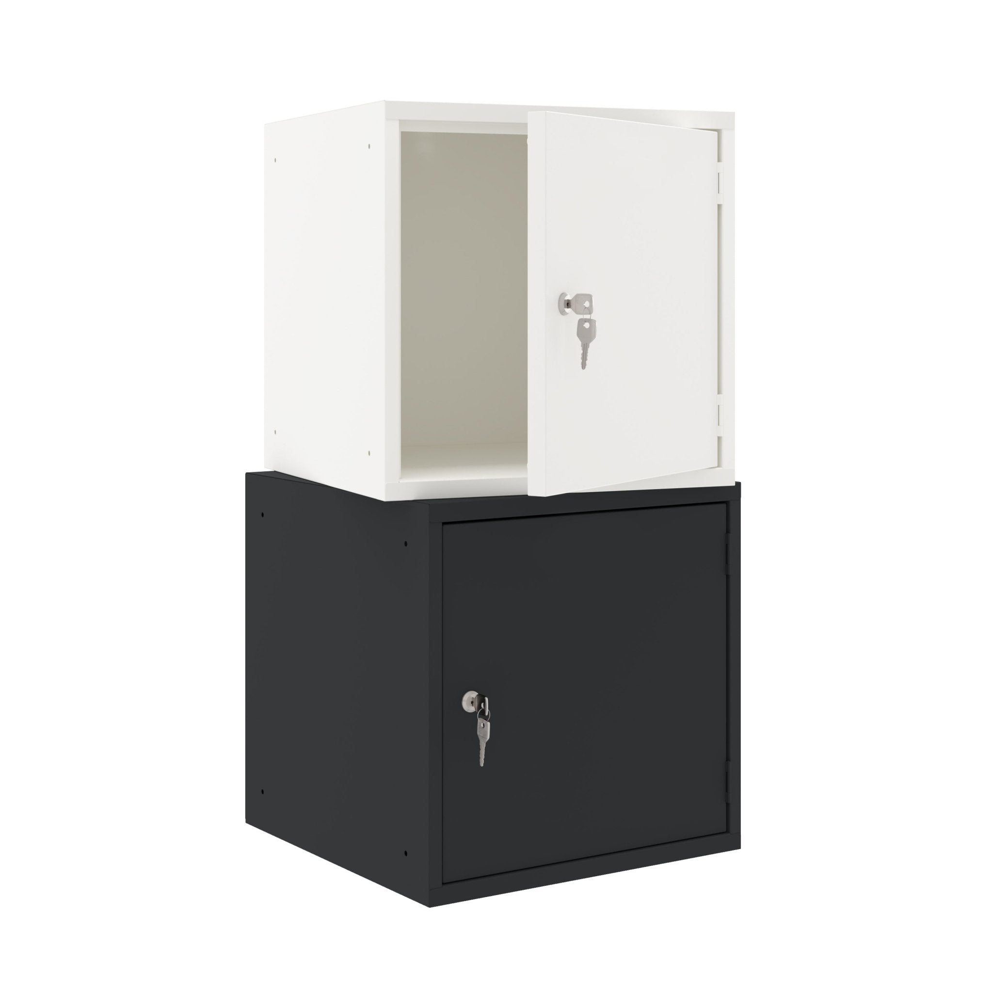 Darkline Cube locker met volledig witte Cube locker