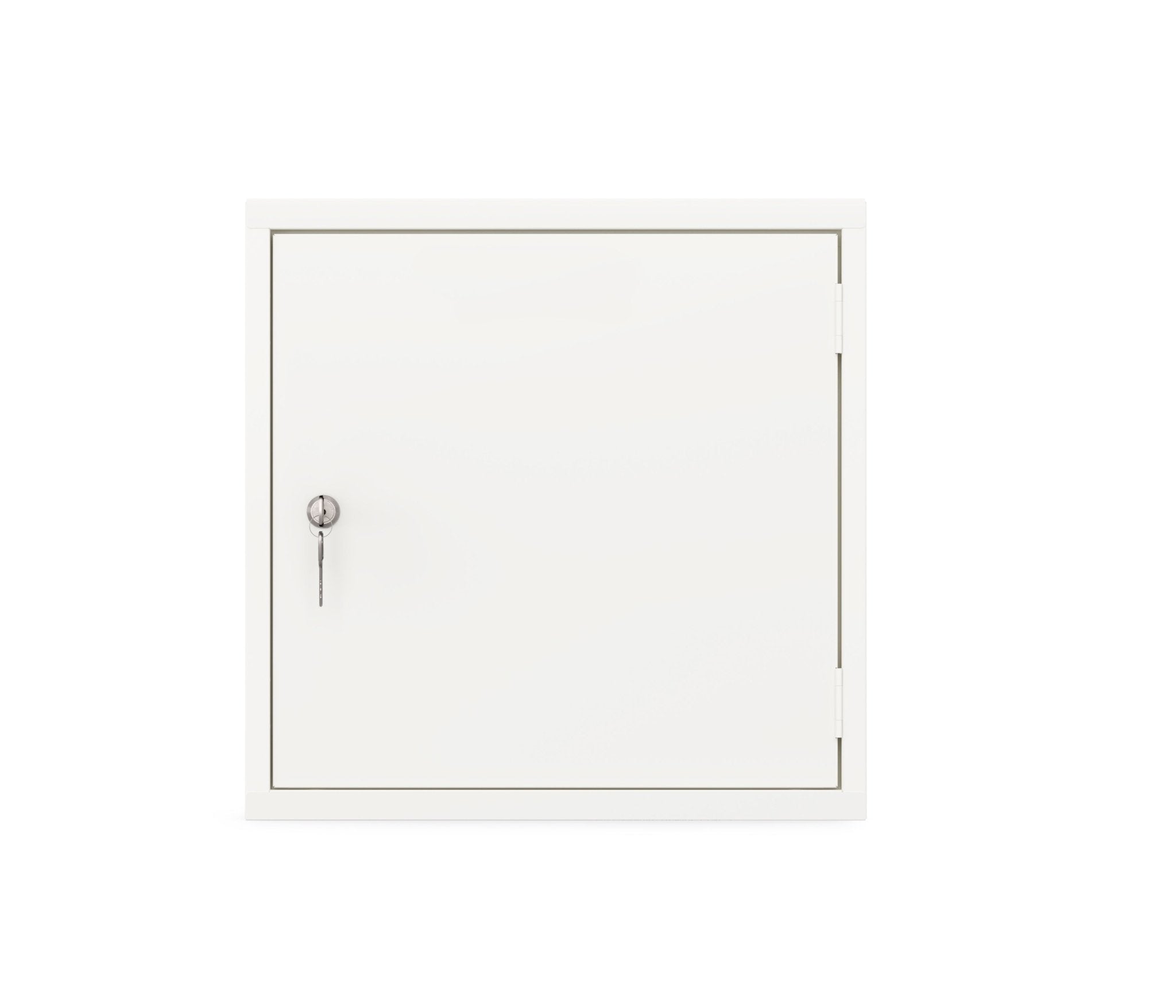 Witte cube locker OKK 45 voor kantooropslag