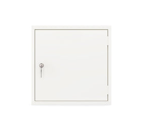 Witte cube locker OKK 45 voor kantooropslag