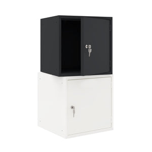 Donker en licht contrast Cube lockers