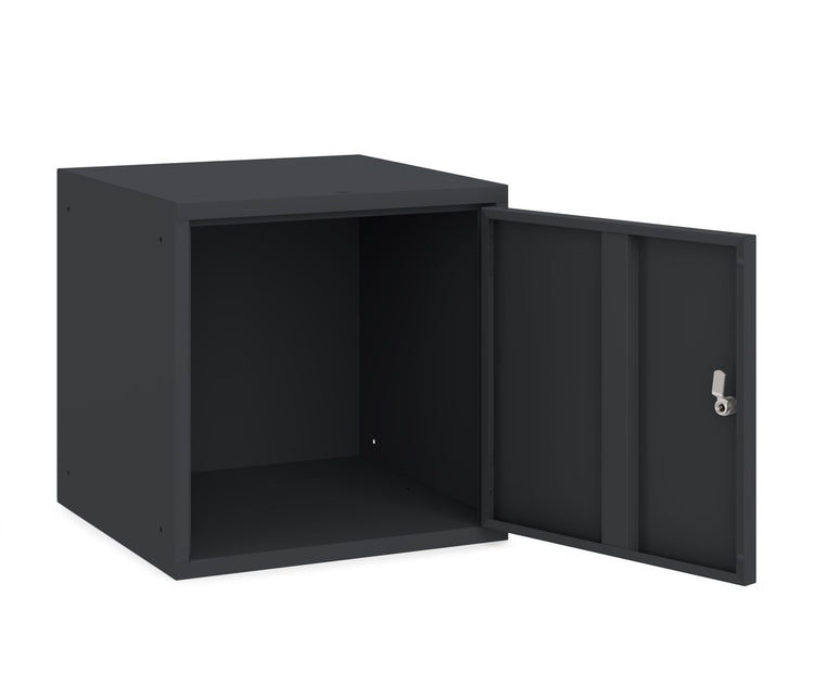 OKK 45 locker in RAL 7021 voor werkplekken