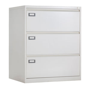 Dossierladekast in helder witte uitvoering