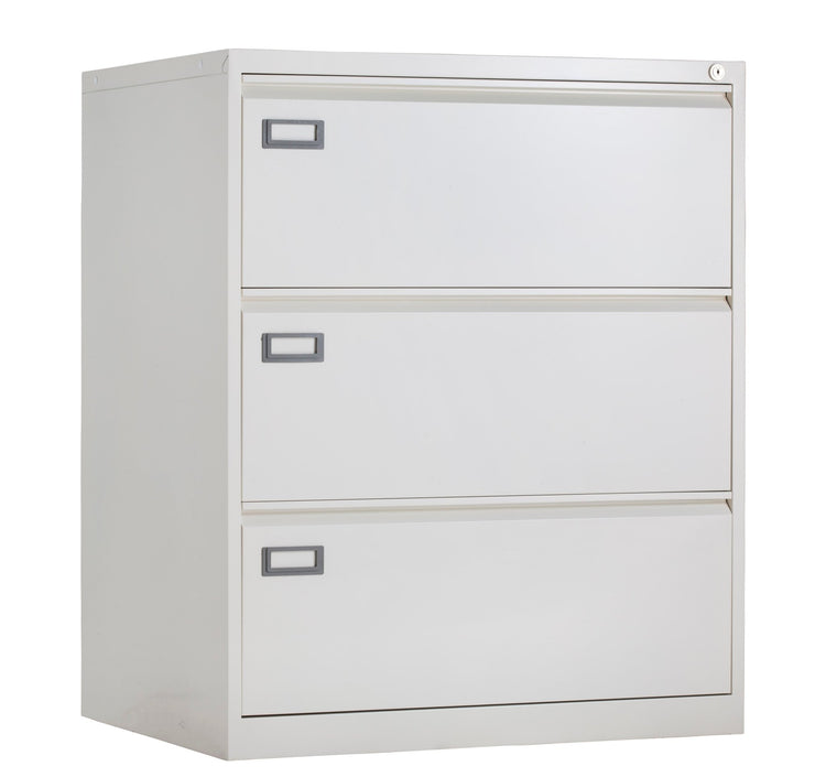 Dossierladekast in helder witte uitvoering