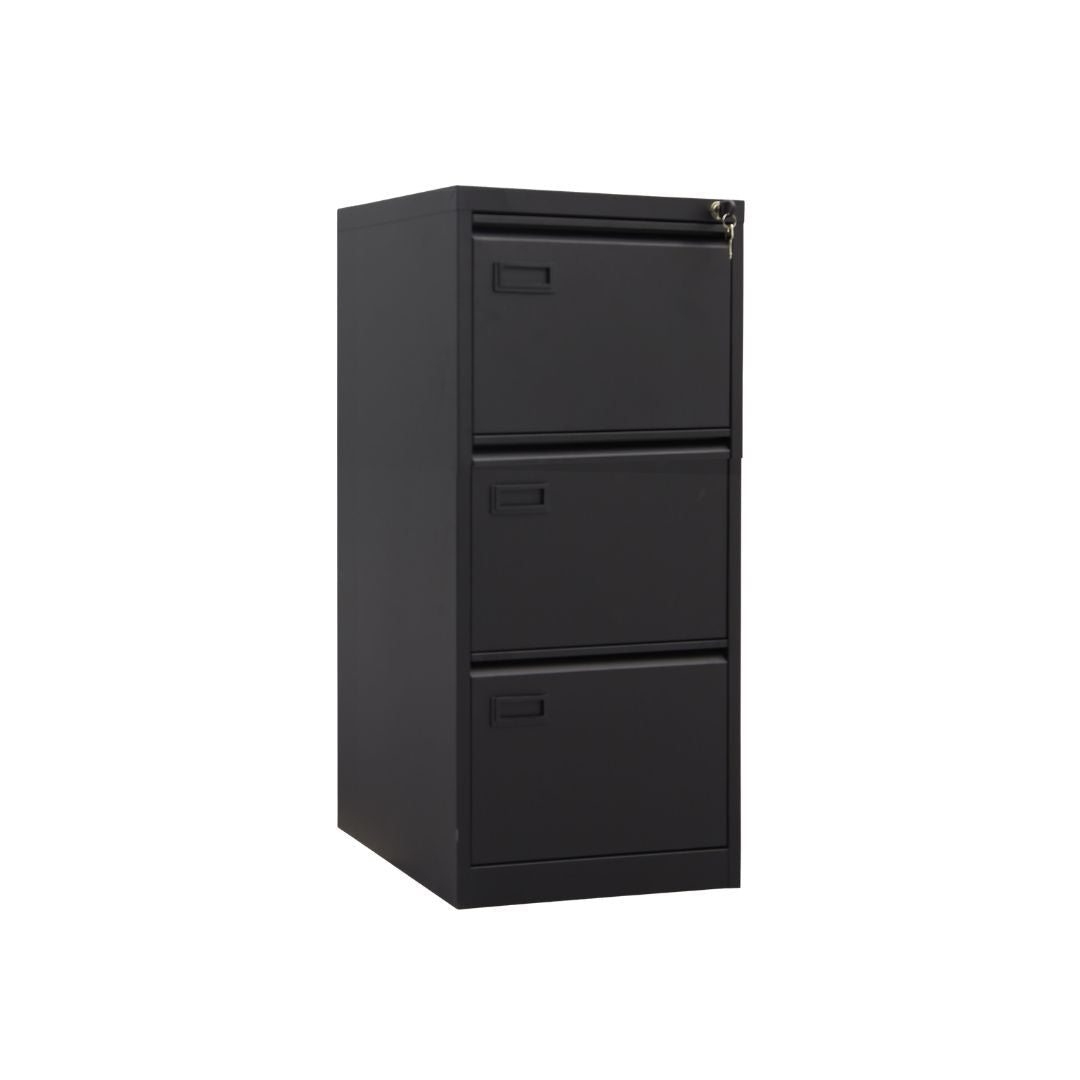 Zwarte dossierladekast