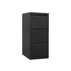 Zwarte dossierladekast