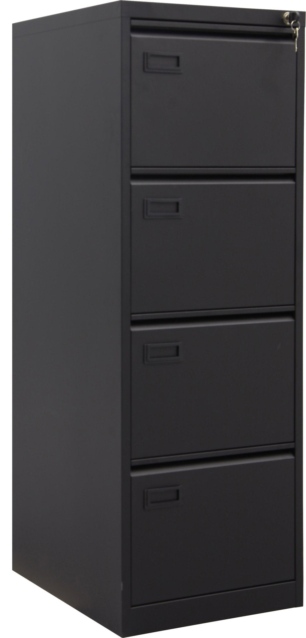 Zwarte dossierladekast DMK