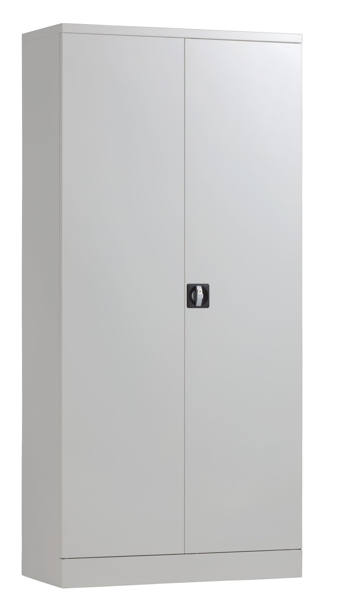 Draaideurkast BDM 195x120 lichtgrijs voor georganiseerd opbergen kantoor