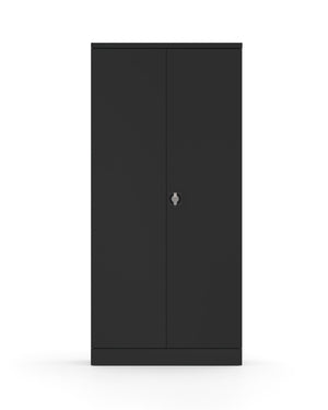 BDM demontabele draaideurkast in RAL9005 van Ceha Europe