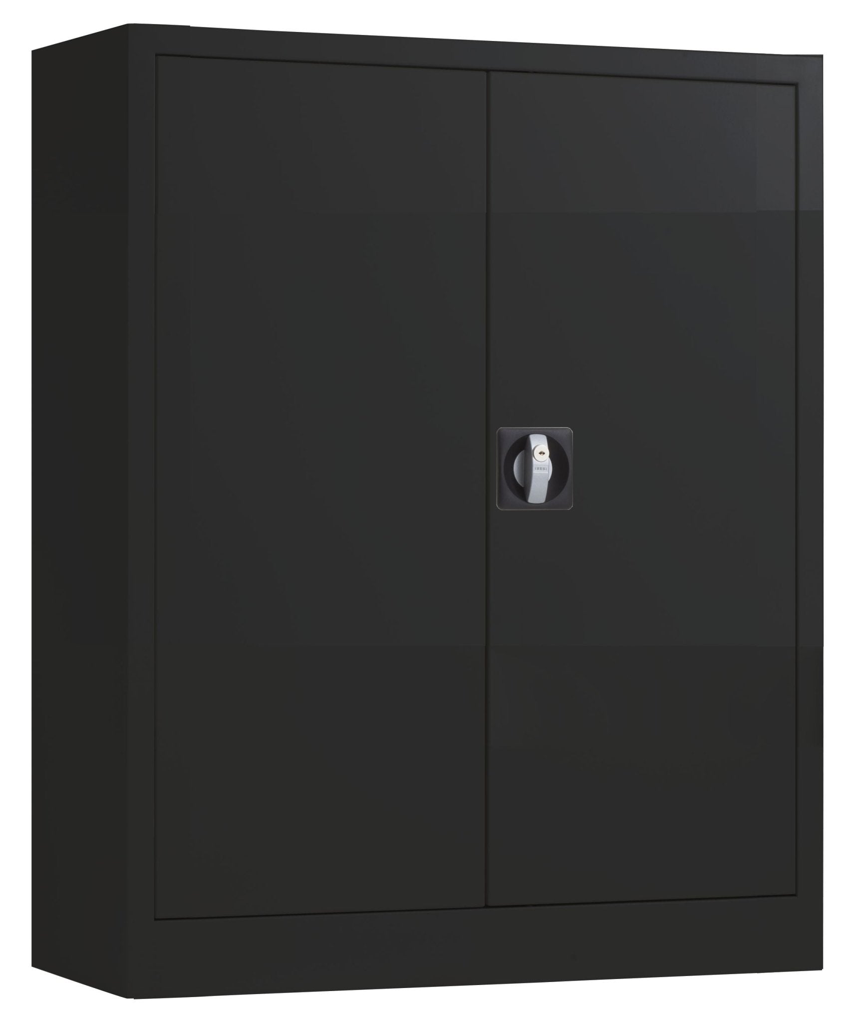 zwarte draaideurkast CH 100 voor kantooropslag