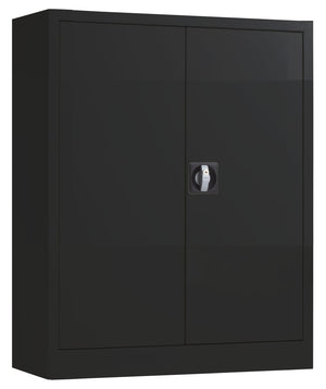 zwarte draaideurkast CH 100 voor kantooropslag